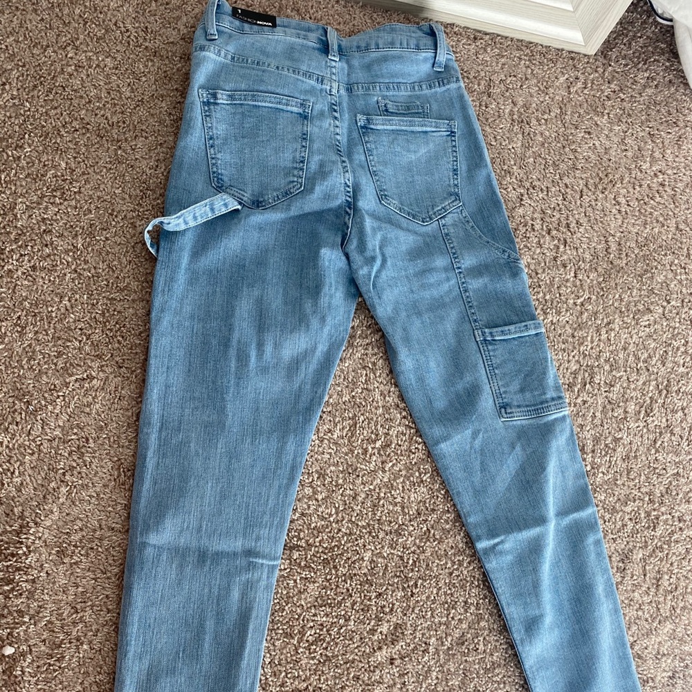 Fashion Nova Cargo Ankle Jean